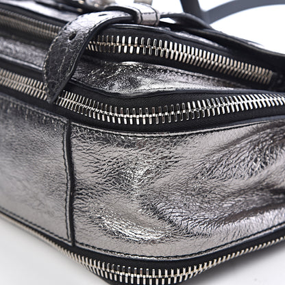 Proenza Schouler Metallic Lambskin Tiny PS1 Satchel Silver 15 of 15