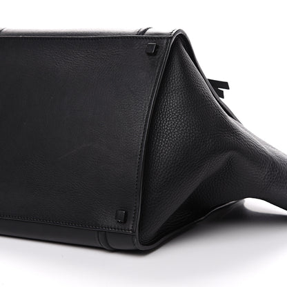 Celine Supple Calfskin Medium Phantom Luggage Black 8 of 9