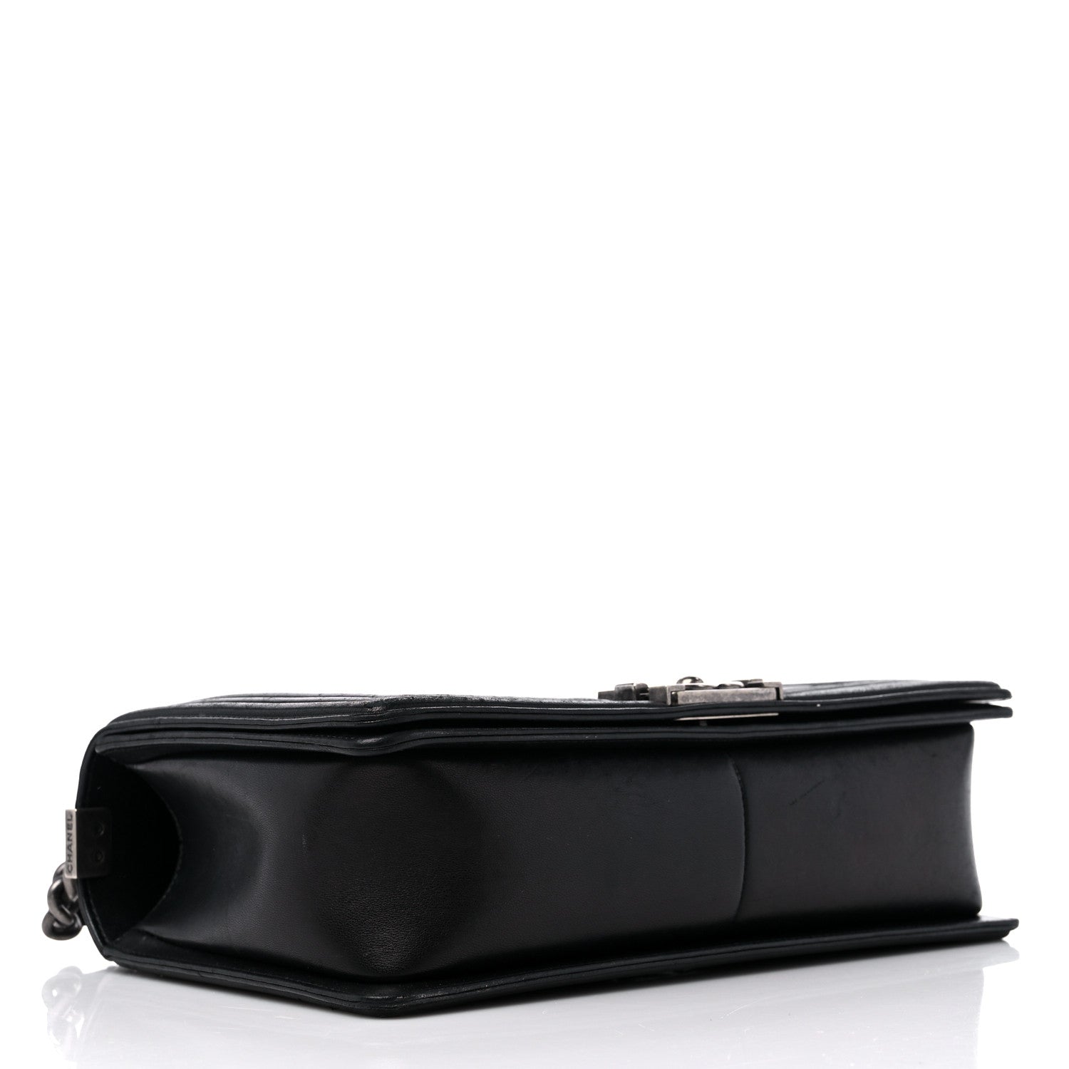 Chanel Calfskin Quilted New Medium Boy Flap Black 4 of 16