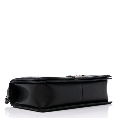 Chanel Calfskin Quilted New Medium Boy Flap Black 4 of 16