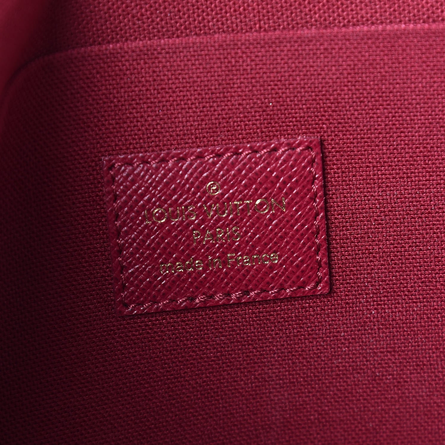 Louis Vuitton Monogram Pochette Felicie Chain Wallet Fuchsia 6 of 11