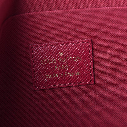 Louis Vuitton Monogram Pochette Felicie Chain Wallet Fuchsia 6 of 11