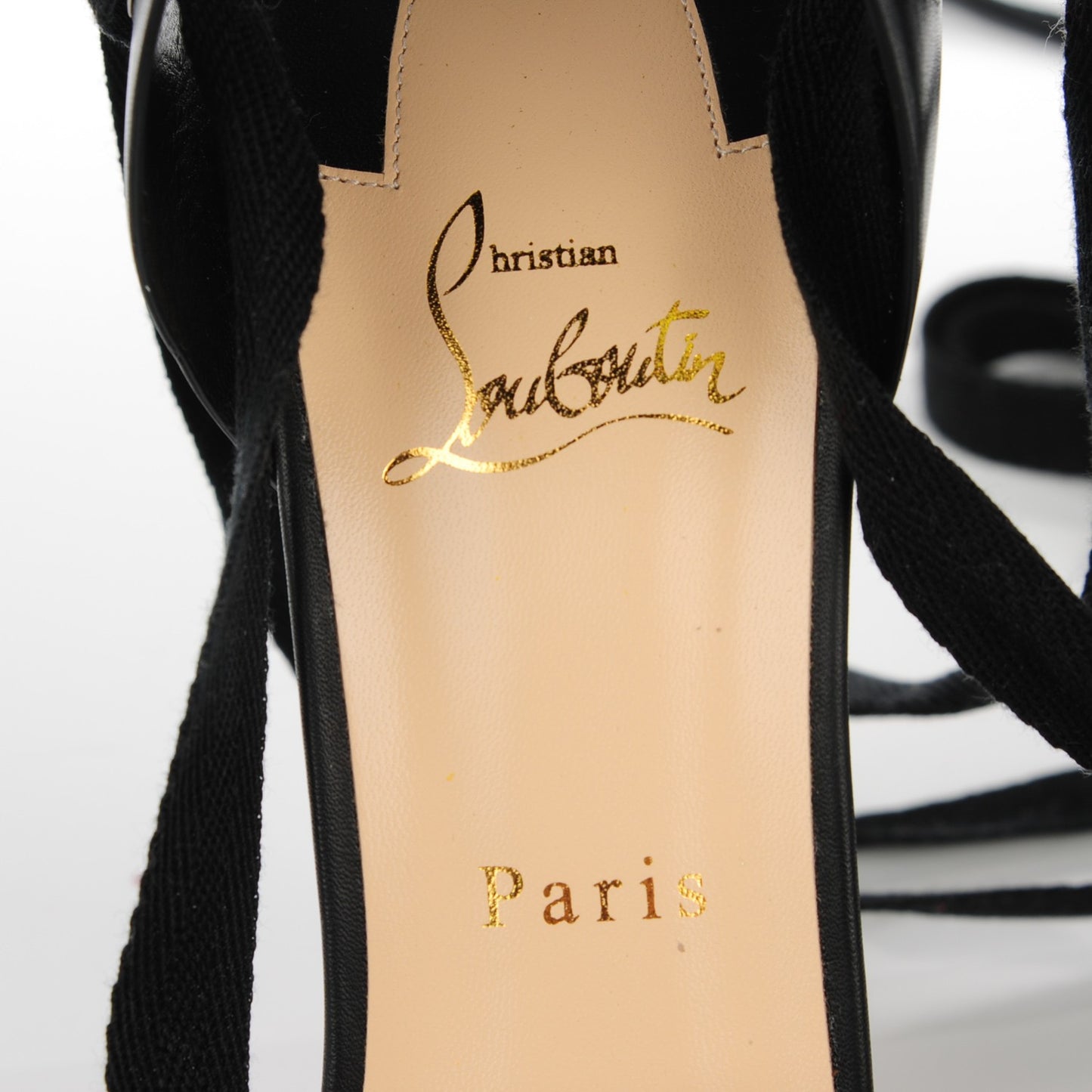 Shiny Calfskin Tribuli 140 Wedge Sandals 39 Black