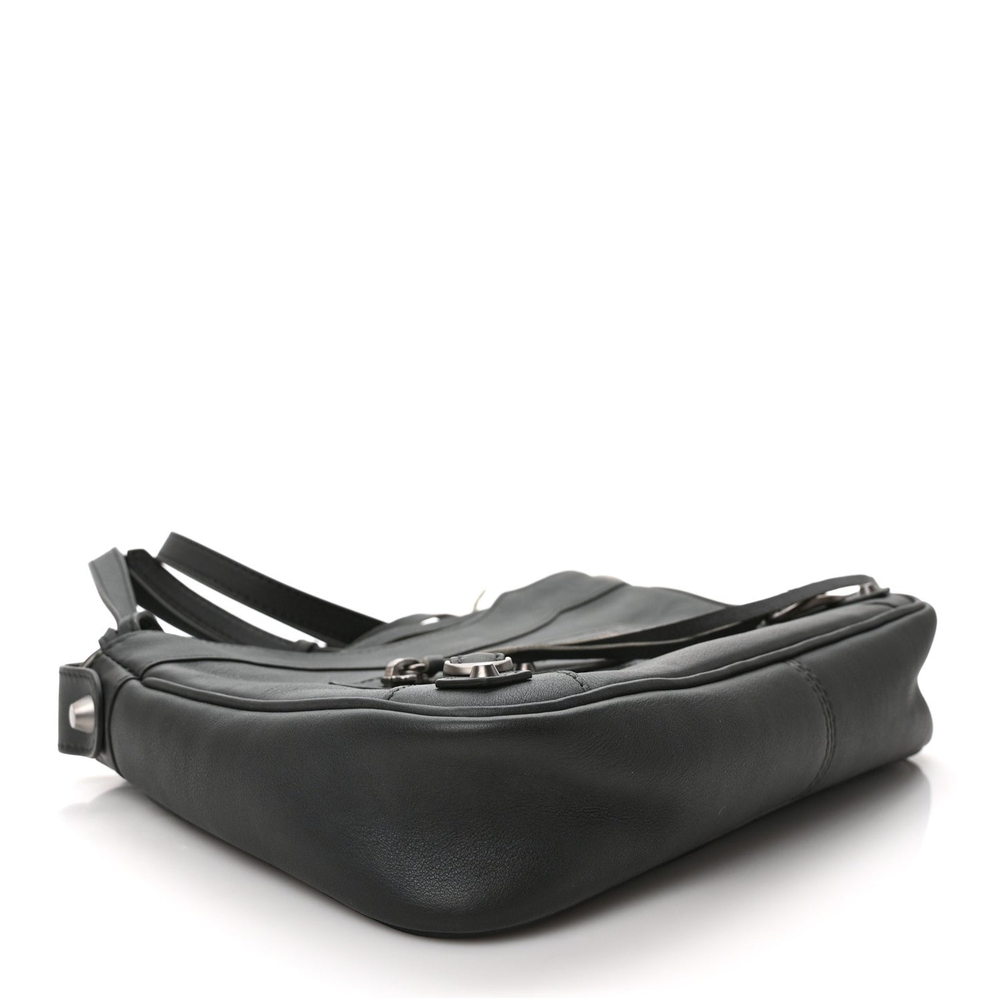 Veau Soyeux Classic Hardware Hip Gris Fossile