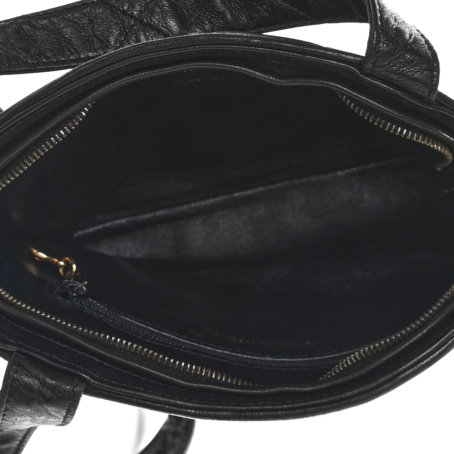Chanel Lambskin Quilted Tassel Camera Case Black 5 of 9