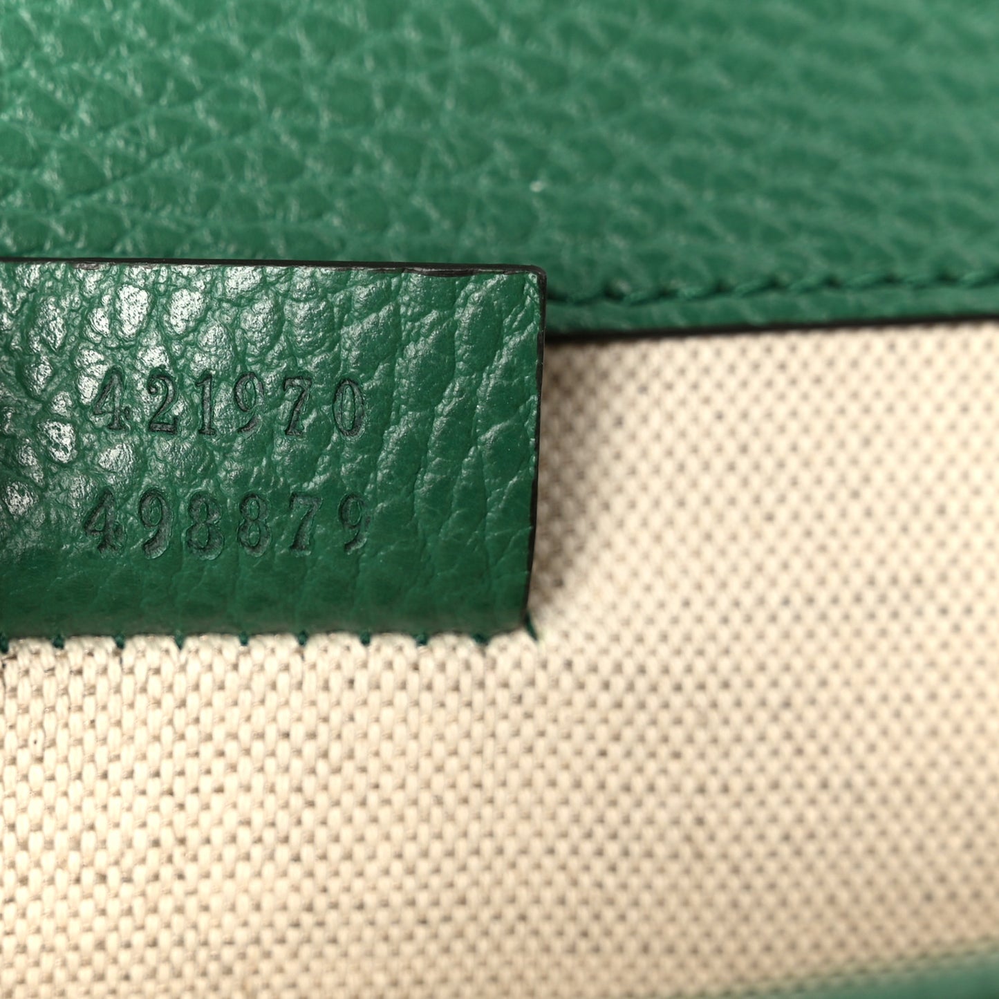 Calfskin Mini Dionysus Shoulder Bag Emerald