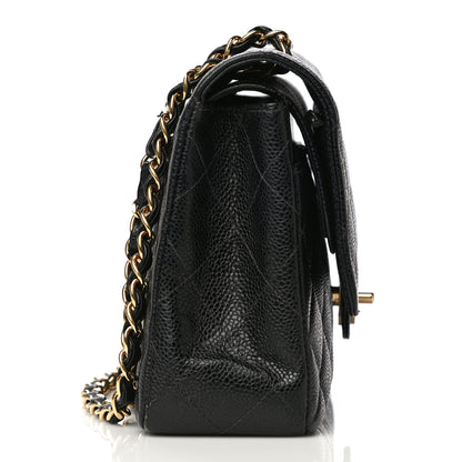 Chanel Caviar Quilted Small Double Flap Black 11 of 19