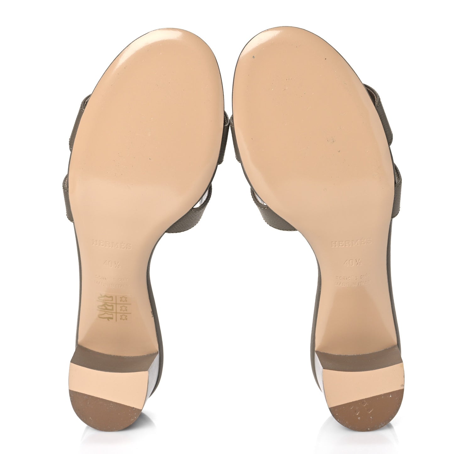Epsom Oasis Sandals 40.5 Etoupe