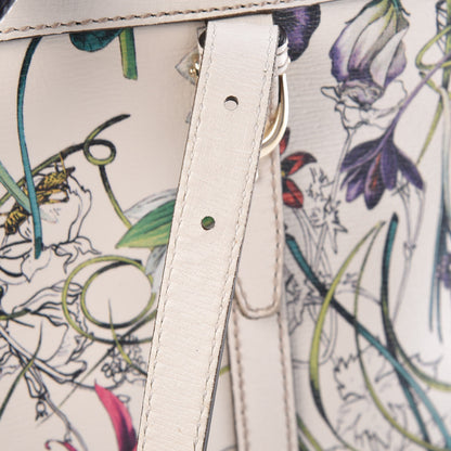 Gucci Calfskin Flora Infinity Small Nice Tote Off White 21 of 21