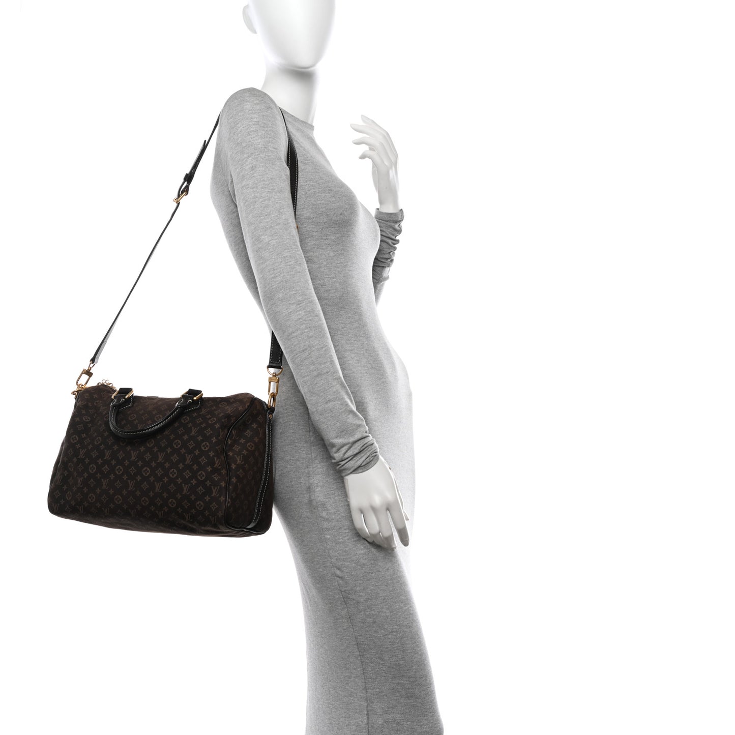 Monogram Idylle Speedy Bandouliere 30 Fusain
