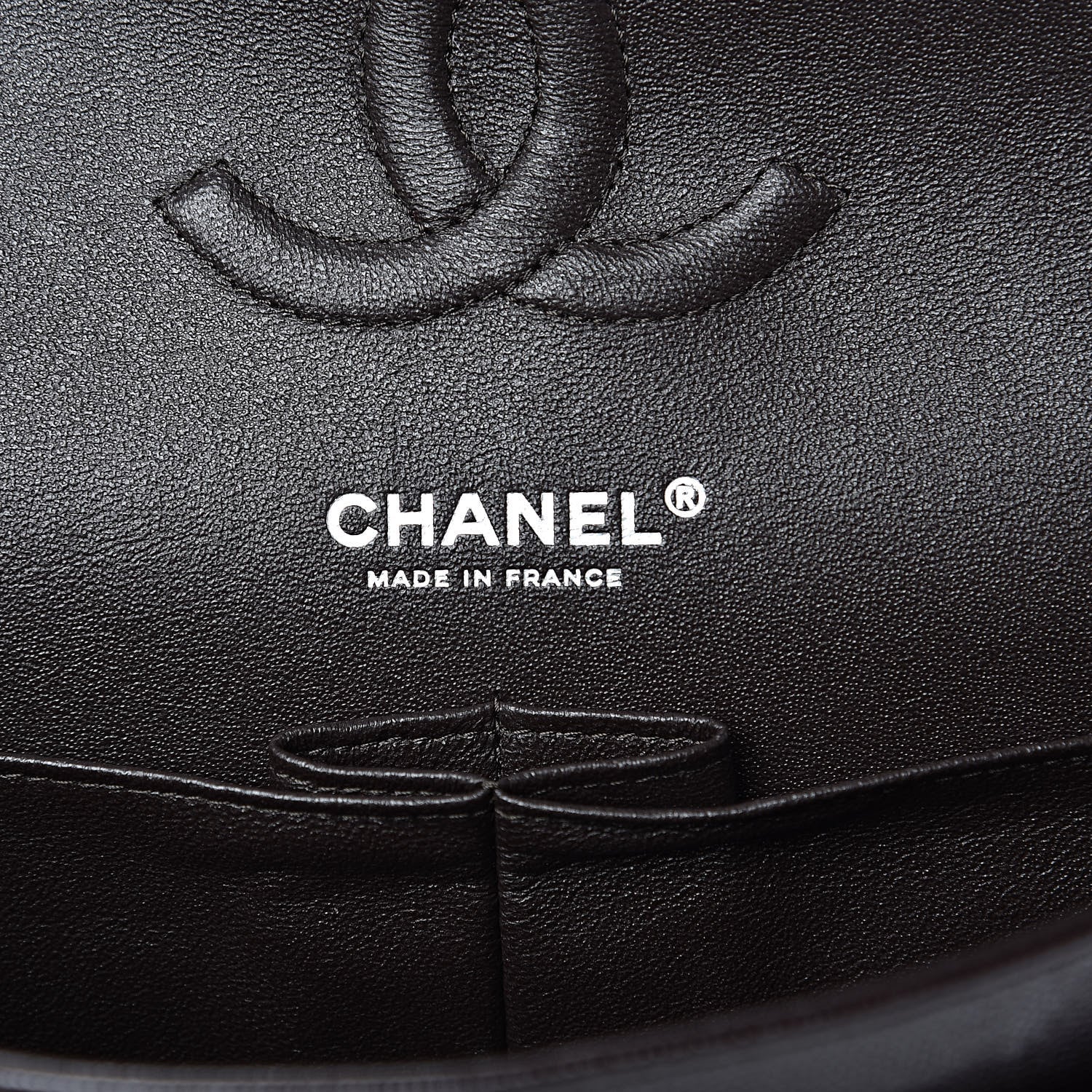 Chanel Caviar Quilted Medium Double Flap Brown 6 of 10