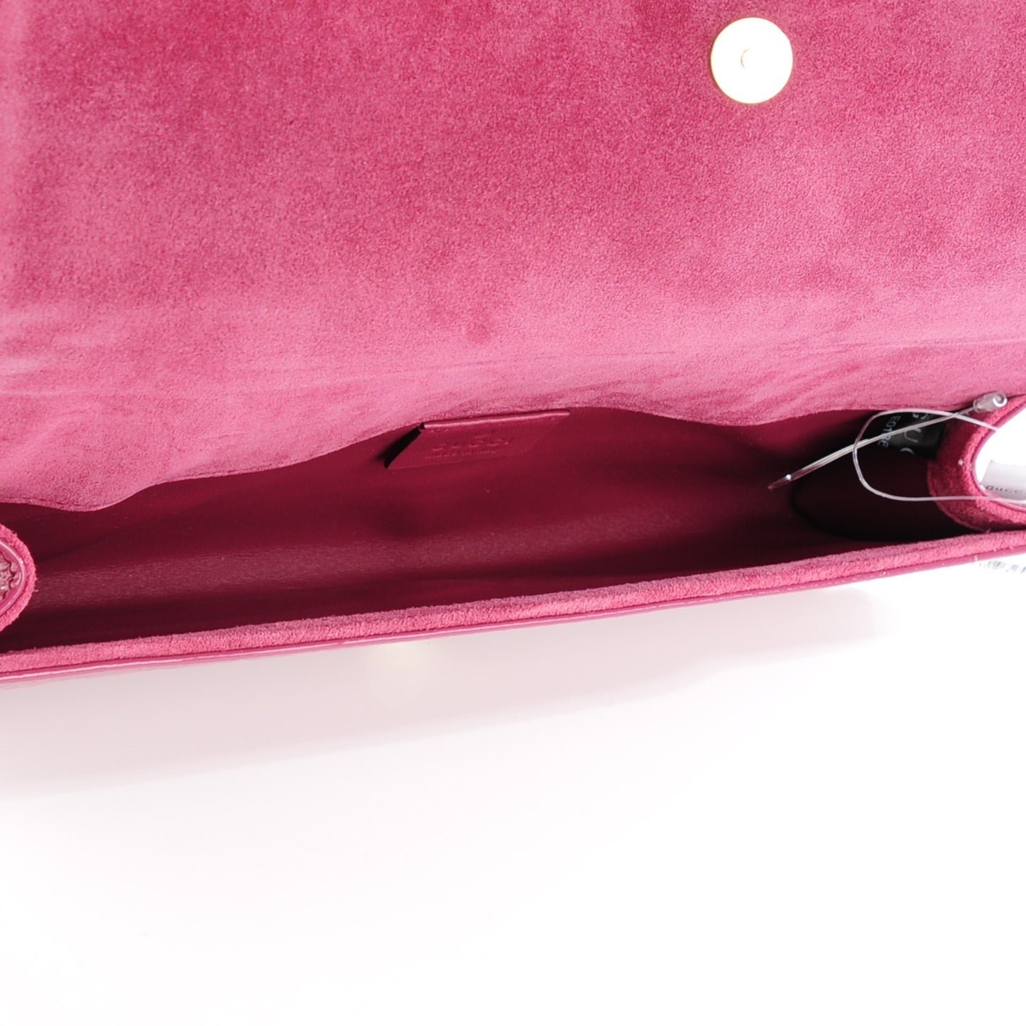 Patent Microguccissima Small Broadway Clutch Peonia Flower
