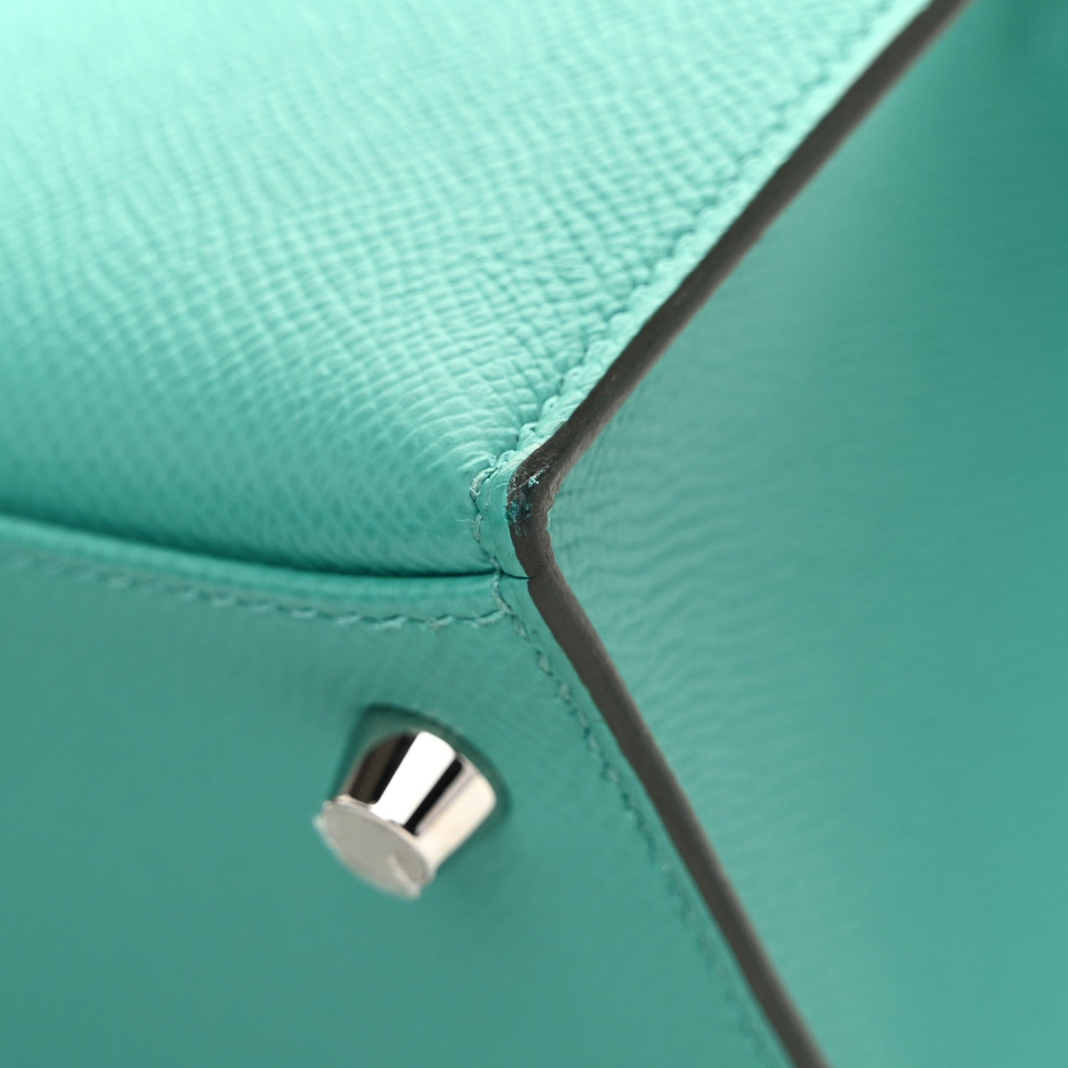 Hermes Epsom Kelly Sellier 25 Vert Verone 11 of 12