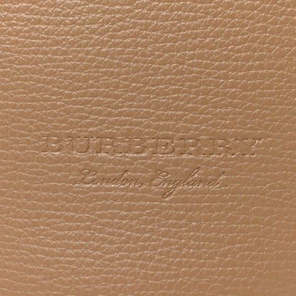 Burberry Calfskin Small Lorne Bucket Crossbody Natural 7 of 9