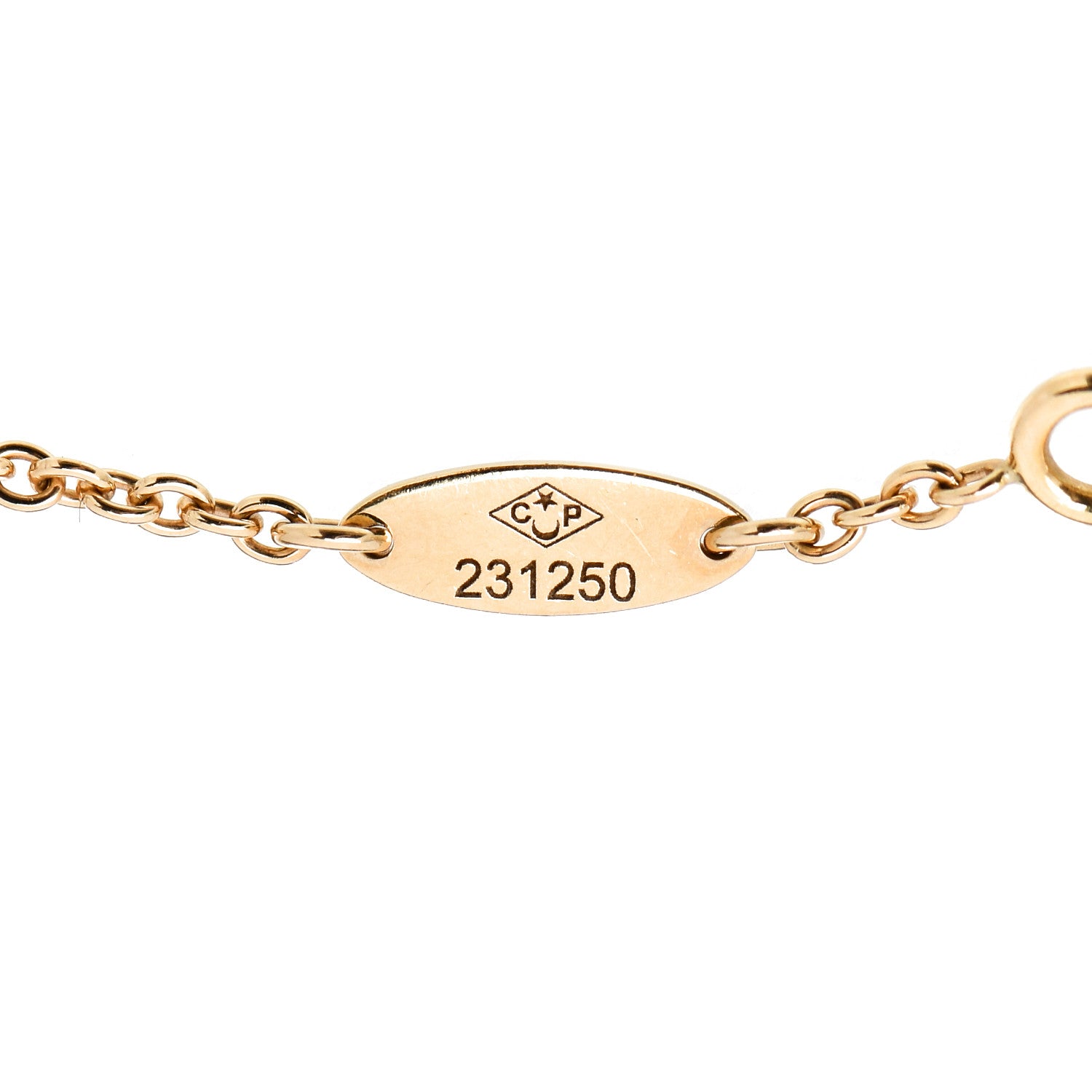 Christian Dior 18K Yellow Gold Diamond Mother of Pearl Rose Des Vents 3-Station Bracelet 4 of 5