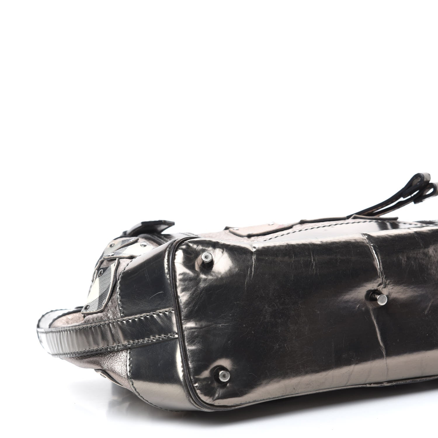 Burberry Prorsum Super Nova Warrior Studded Hobo Metallic 6 of 16