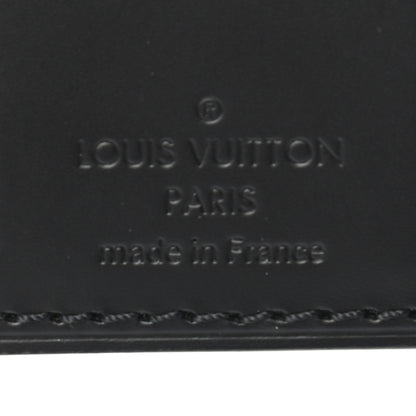 Louis Vuitton Calfskin Luggage Tag Black 3 of 3