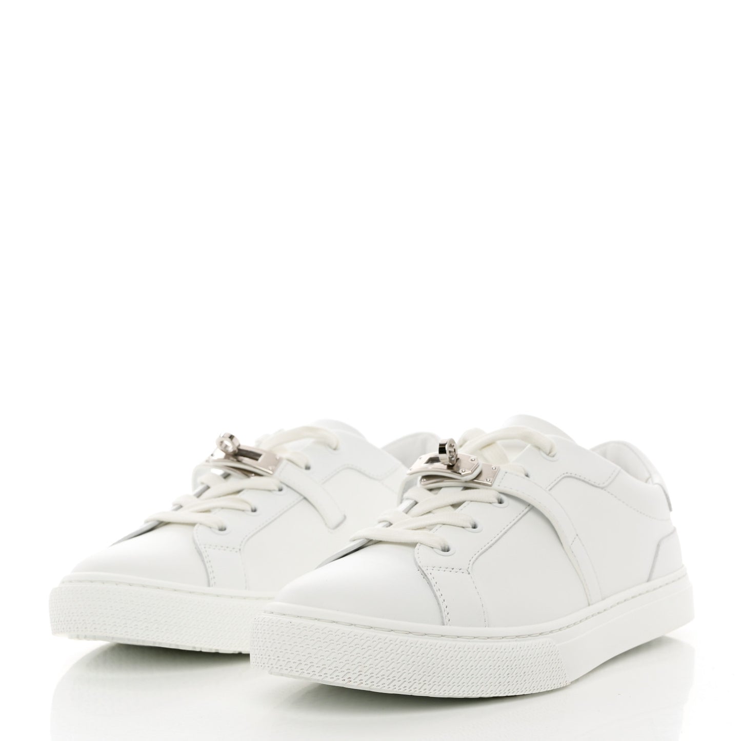 Calfskin Day Sneakers 40.5 White