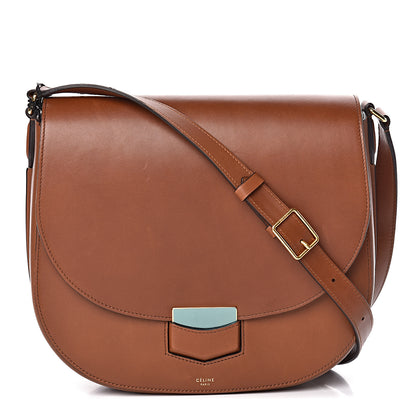 Celine Supersoft Calfskin Medium Trotteur Caramel 1 of 10