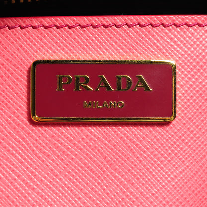 Prada Saffiano Lux Medium Double Zip Tote Tamaris 9 of 10