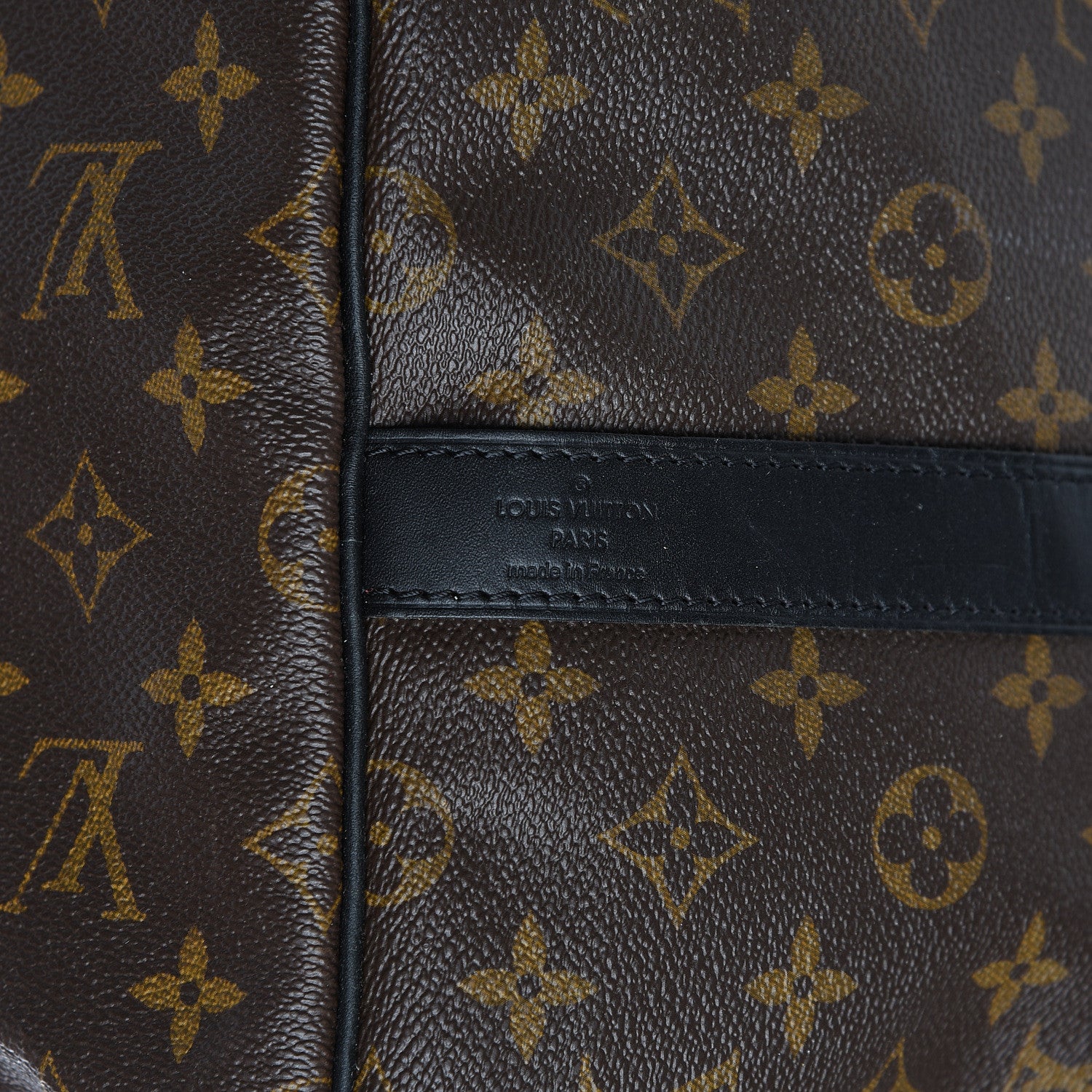 Louis Vuitton Monogram Macassar Keepall Bandouliere 55 9 of 15