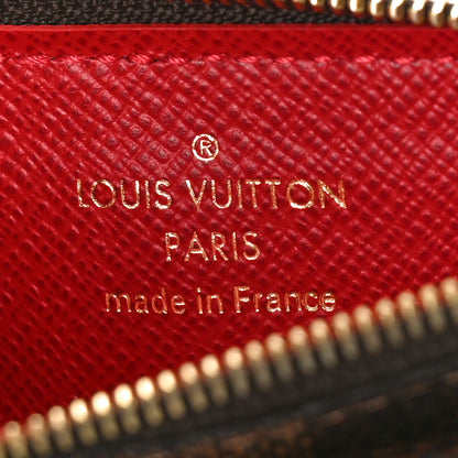 Louis Vuitton Damier Ebene Recto Verso Card Holder Red 6 of 9