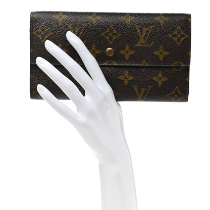 Louis Vuitton Monogram Porte Tresor International Wallet 2 of 9