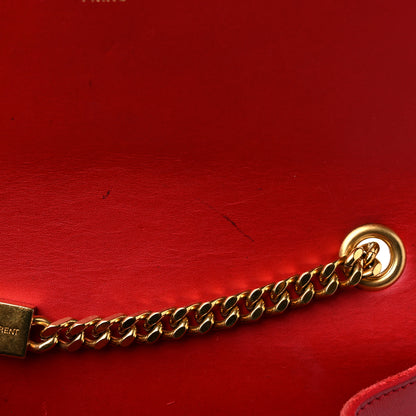 Saint Laurent Calfskin Small Classic Monogram Kate Tassel Satchel Red 9 of 13