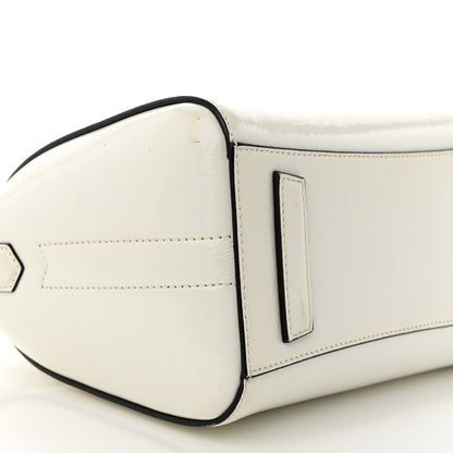 Givenchy Crinkled Patent Calfskin Mini Antigona White 9 of 20