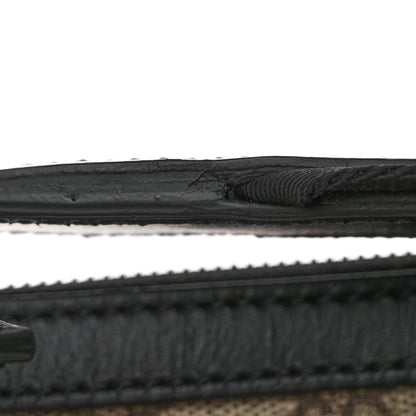 Gucci GG Supreme Monogram Web Messenger Bag Black 10 of 10
