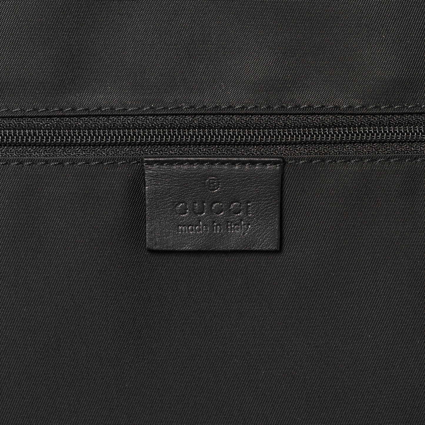 Coated Canvas Interlocking G Large Garment Hard Case Travel Bag Black