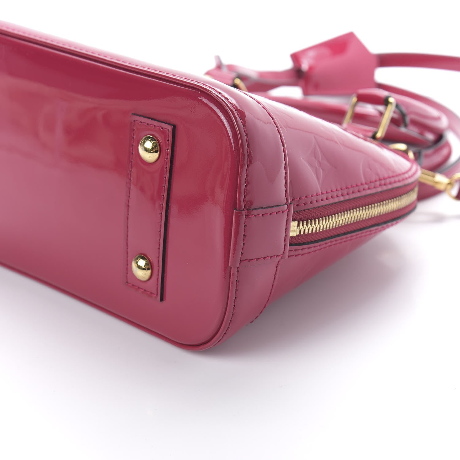 Louis Vuitton Vernis Alma BB Rose Indien 7 of 9