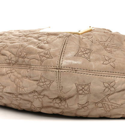 Louis Vuitton Lambskin Olympe Nimbus GM Ecru 9 of 9