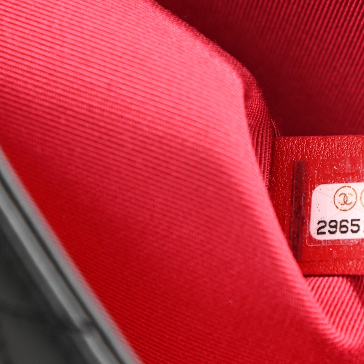 Chanel Calfskin Quilted Enchained Clutch Black 7 of 10