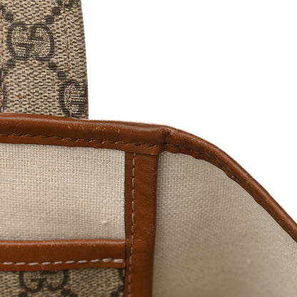 Gucci GG Plus Monogram Medium Signature Web Loop Tote Brown 12 of 14