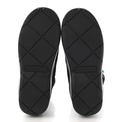 Bottega Veneta Technical Fabric Rubber Puddle Bomber Boots 38 Black Grass 5 of 10