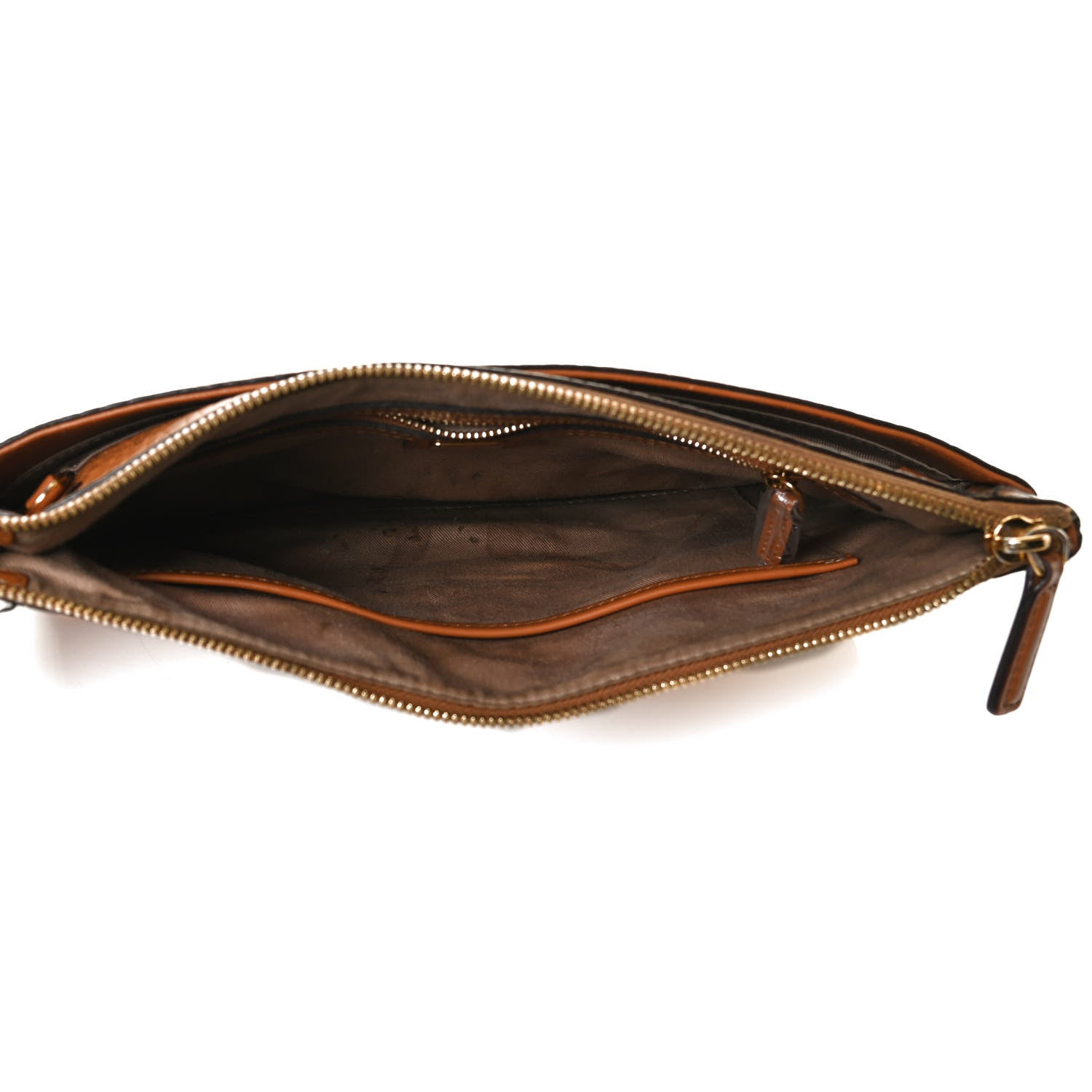 MCM Visetos Crossbody Pouch Cognac 8 of 29