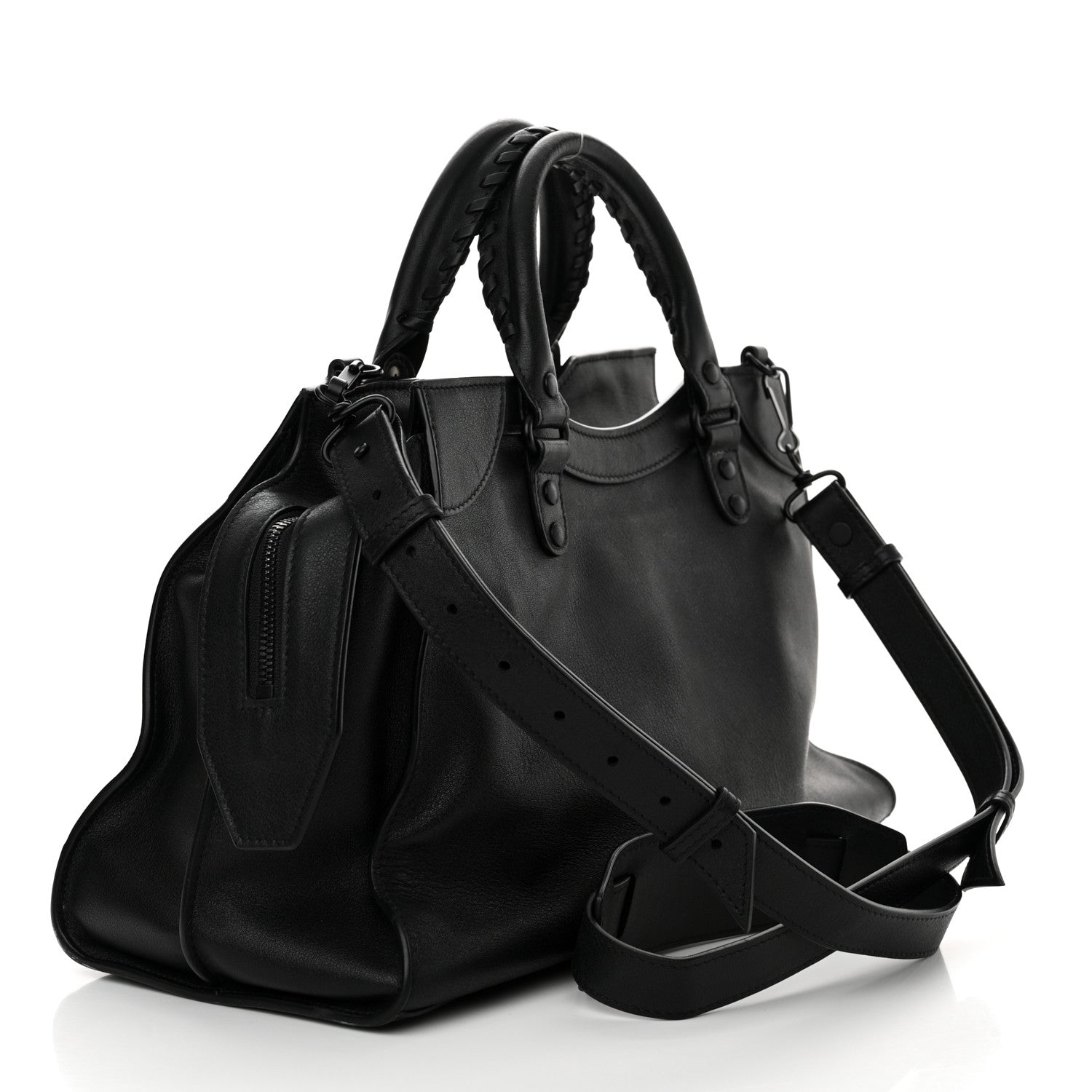 Balenciaga Calfskin Neo Classic Black Hardware City Black 2 of 11