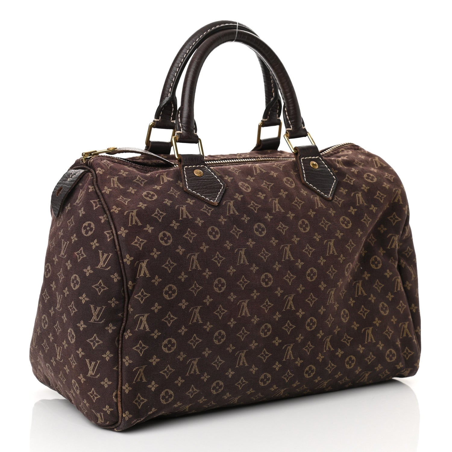 Louis Vuitton Mini Lin Speedy 30 Ebene 3 of 9