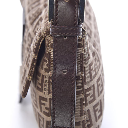 Fendi Zucchino Vitello Baguette Tobacco 8 of 14