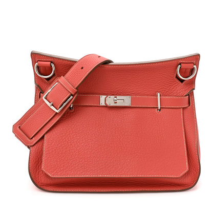 Hermes Taurillon Clemence Jypsiere 34 Sanguine 1 of 10