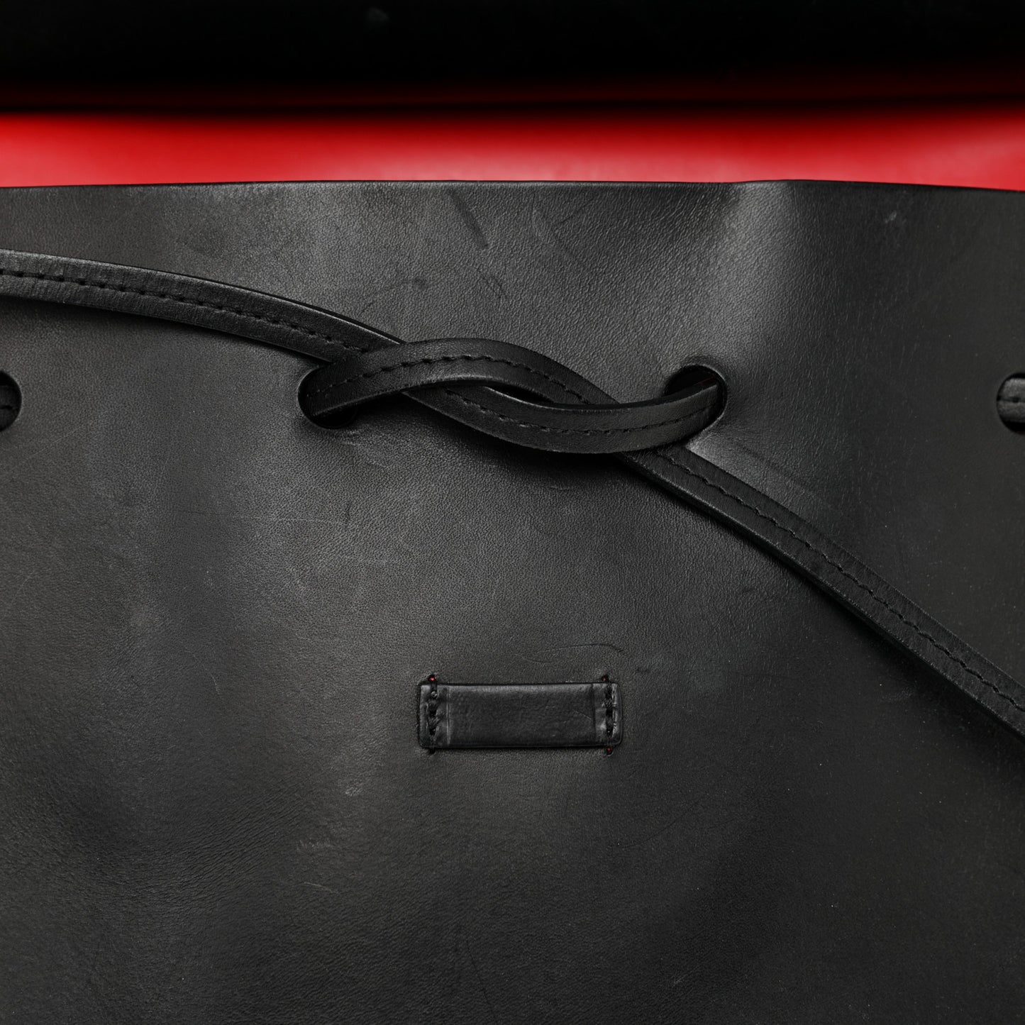 Calfskin Mini Lady Bag Black Flamma