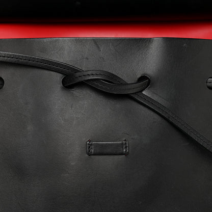 Mansur Gavriel Calfskin Mini Lady Bag Black Flamma 13 of 14