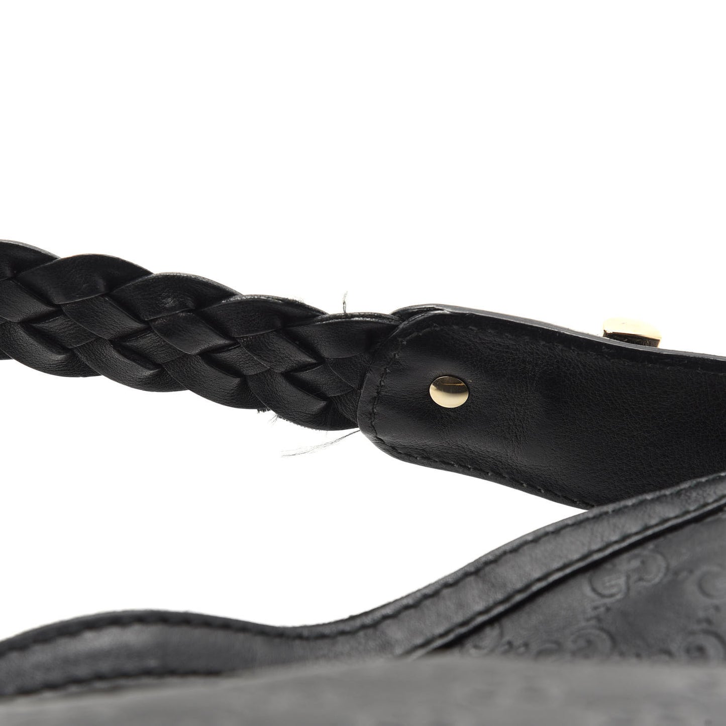 Guccissima Pelham Medium Hobo Black