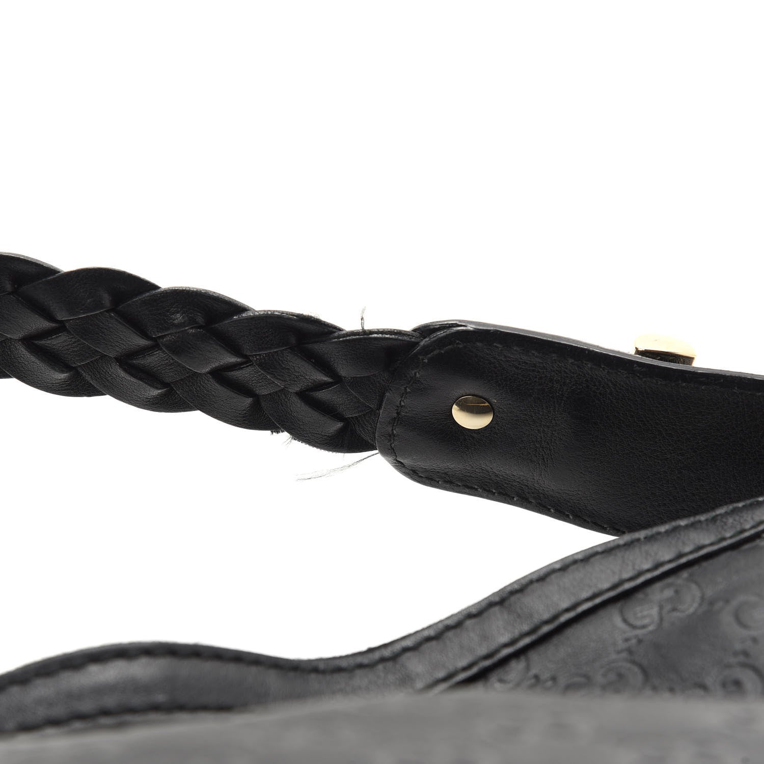 Gucci Guccissima Pelham Medium Hobo Black 11 of 11