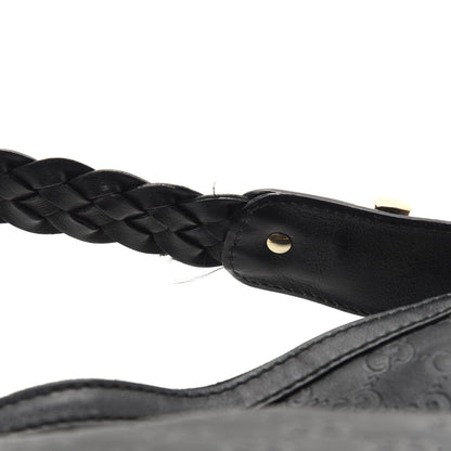 Gucci Guccissima Pelham Medium Hobo Black 11 of 11