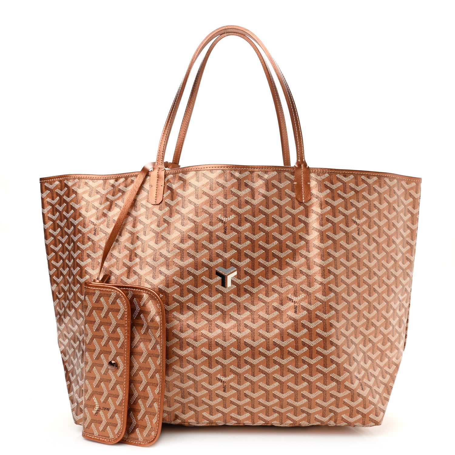 Goyard Goyardine Precious Metals Saint Louis GM Rose Gold 1 of 11