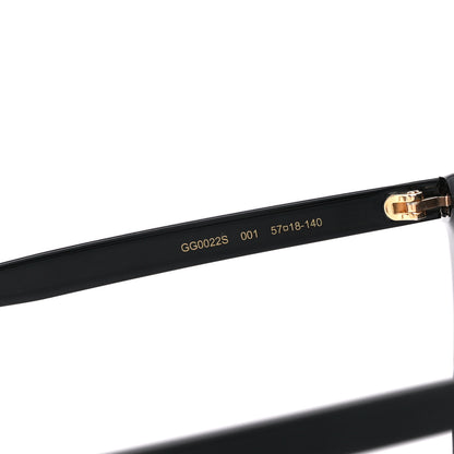 Gucci Acetate GG Sunglasses GG0022S Black 5 of 8