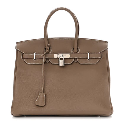Hermes Togo Birkin 35 Etoupe 1 of 11