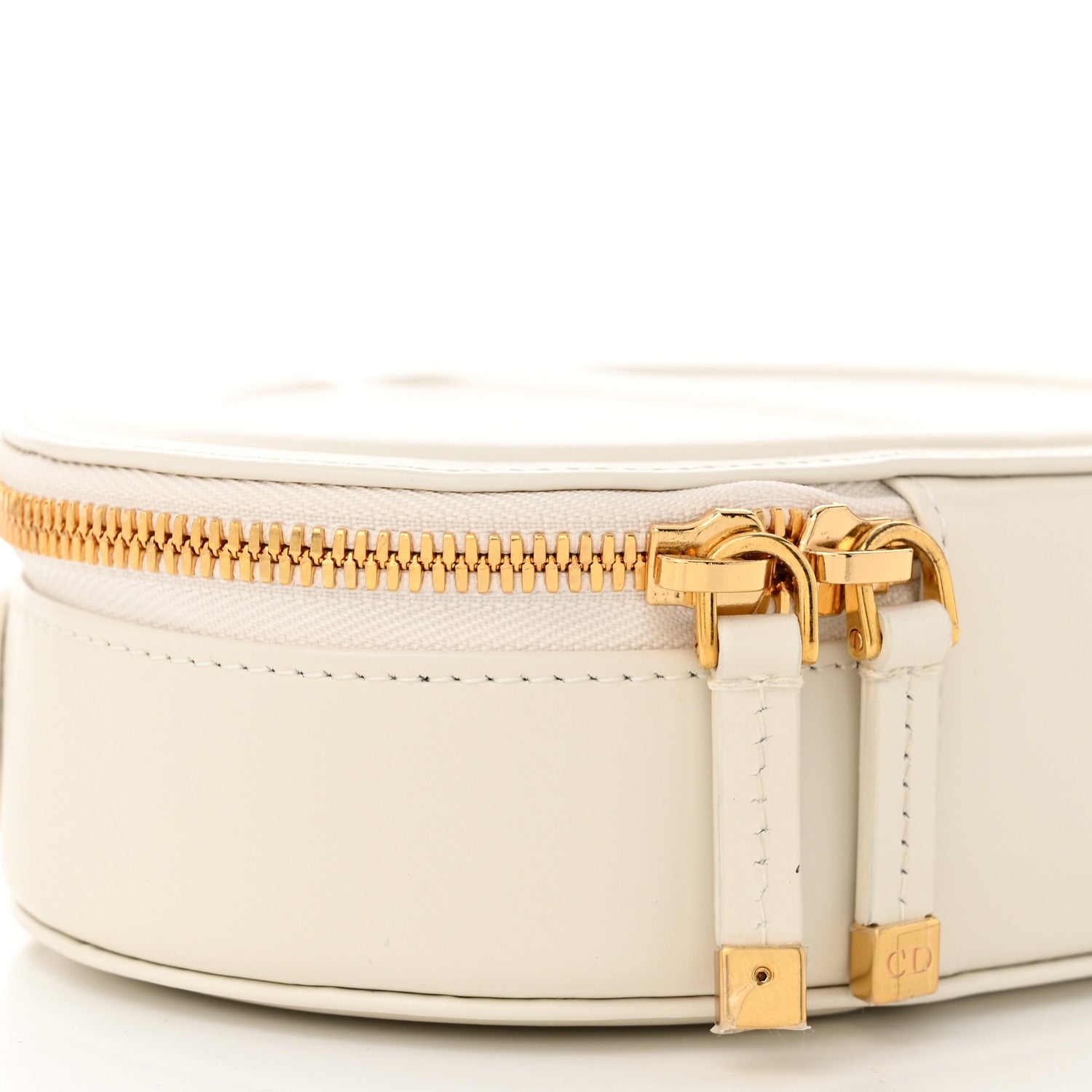 Christian Dior Calfskin CD Signature Oval Crossbody Camera Bag Latte 10 of 11
